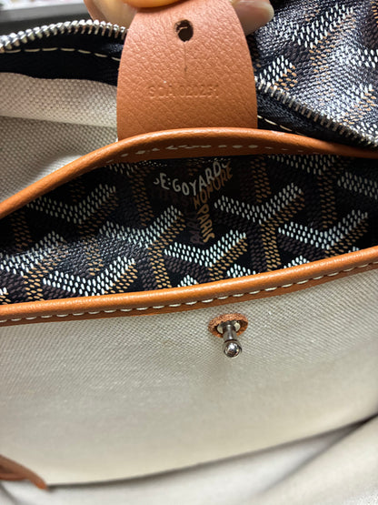 Gouyard PM Artois Coated Canvas Tote