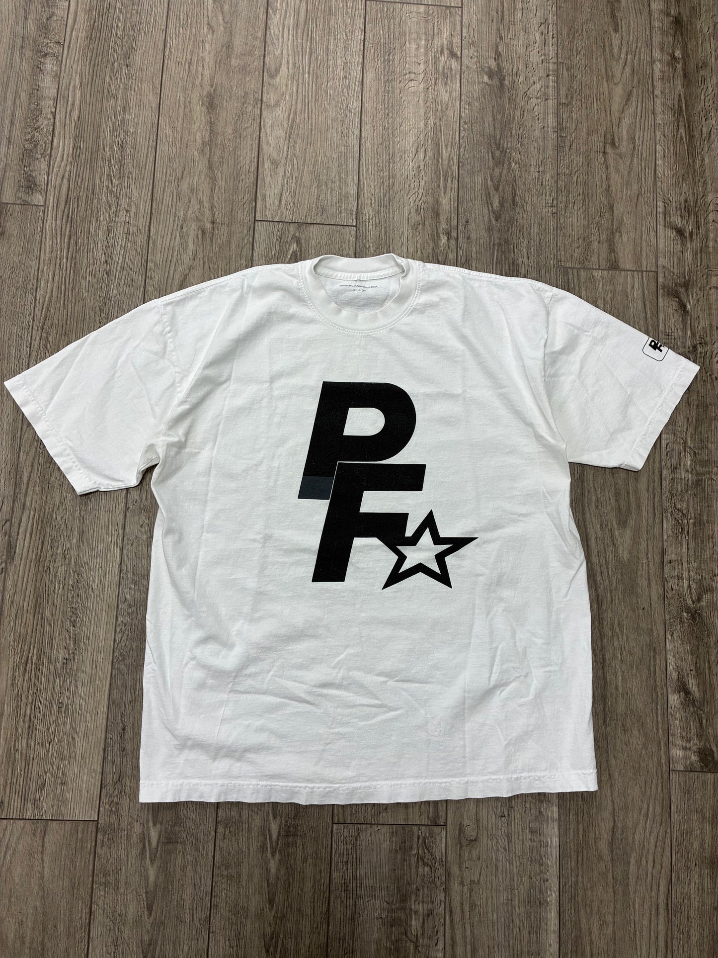 XL - Pink Flamingo USA White Logo T-Shirt