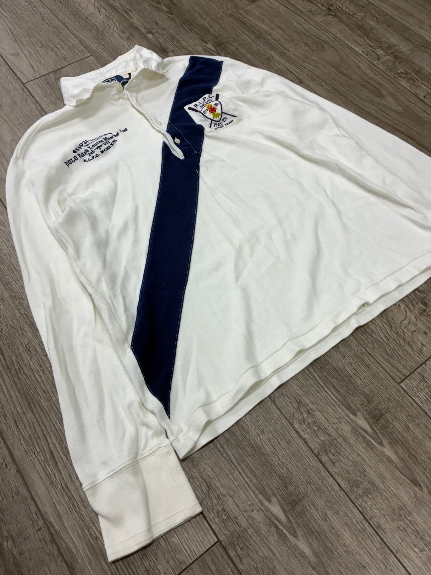 L - Polo Ralph Lauren R.L.P.C. Rowing Team Rugby Shirt
