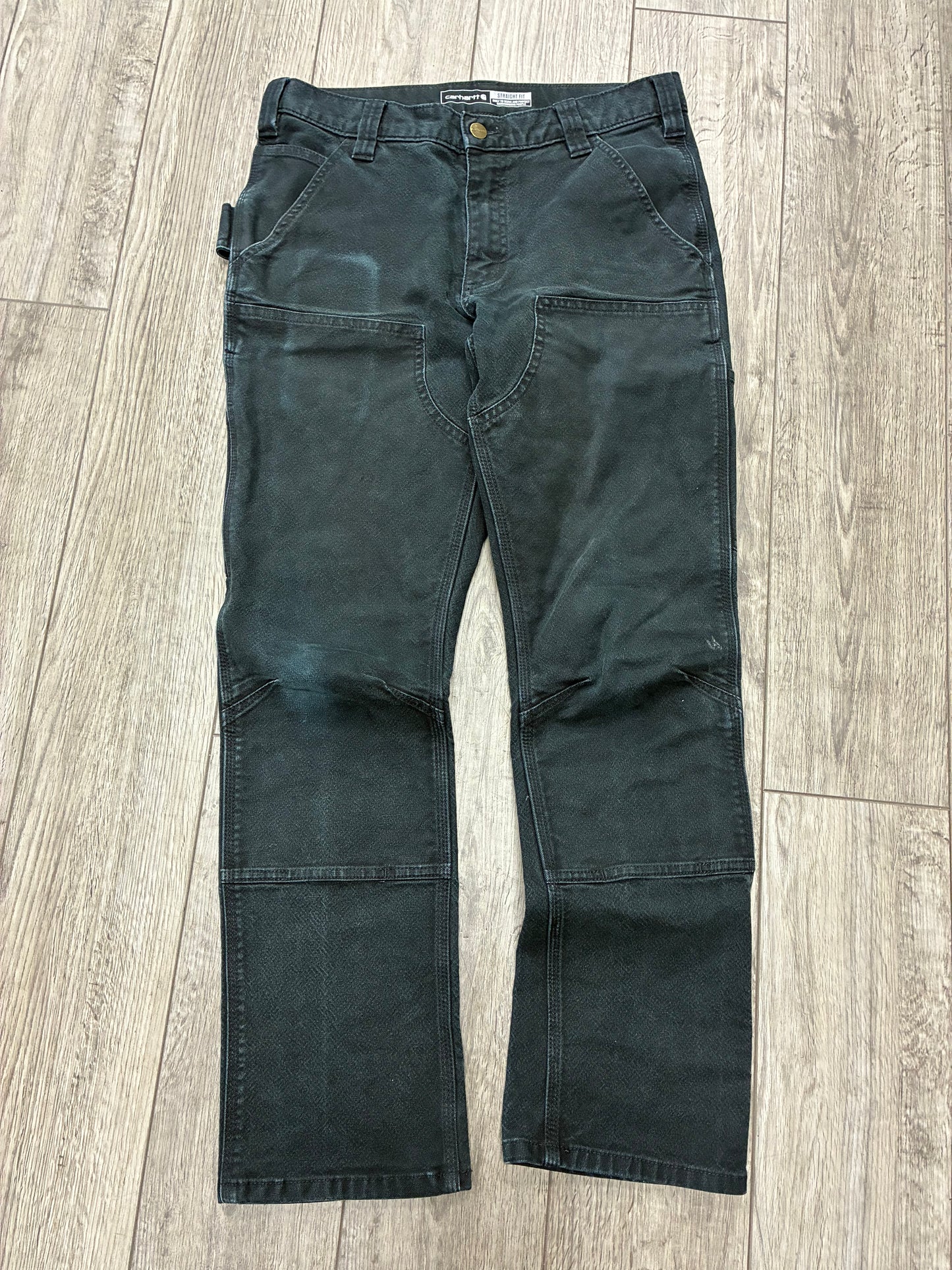 31 - Carhartt Black Double Knee Carpenter Pants