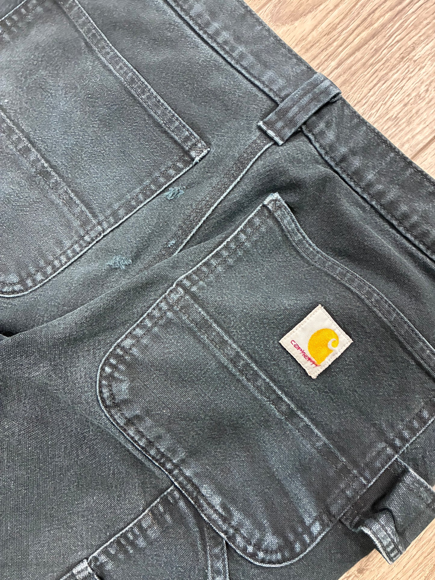 31 - Carhartt Black Double Knee Carpenter Pants