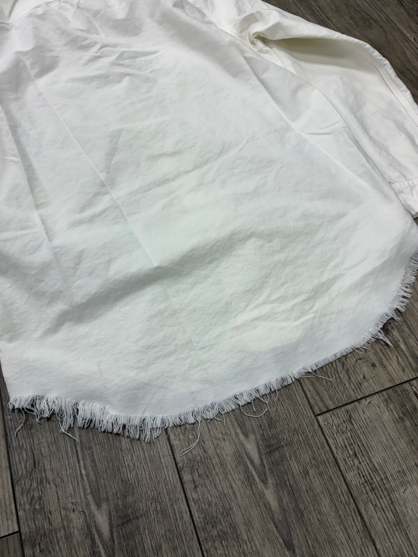 M - Polo Ralph Lauren Standard Fit Frayed Hem Button Up