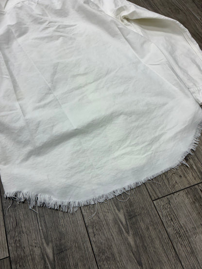 M - Polo Ralph Lauren Standard Fit Frayed Hem Button Up