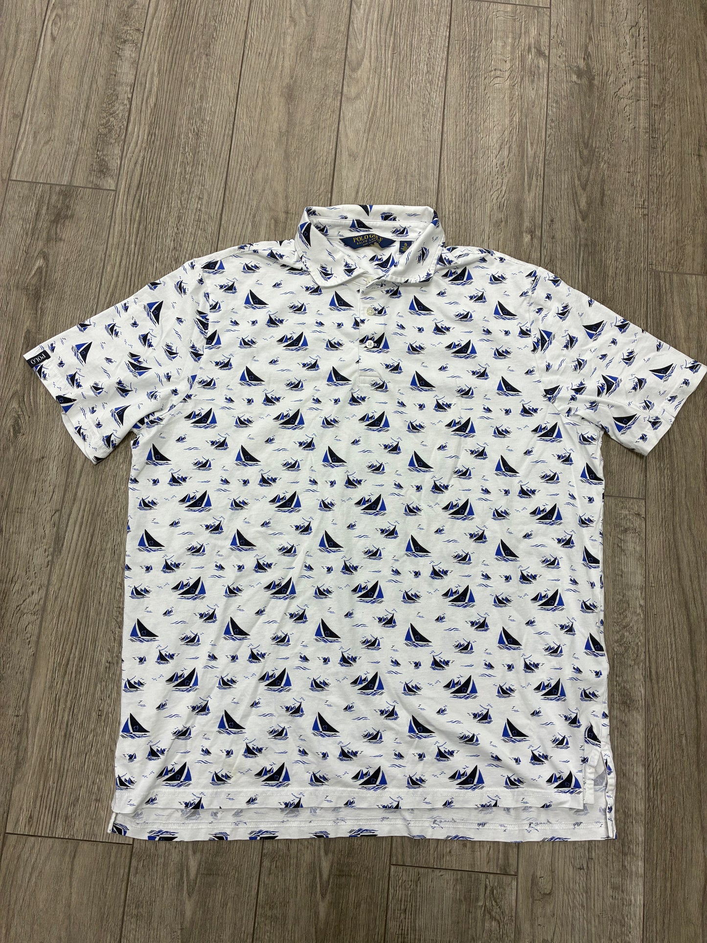 XL - Polo Golf Ralph Lauren Sailboat Print Shirt