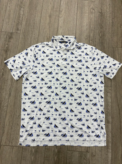 XL - Polo Golf Ralph Lauren Sailboat Print Shirt