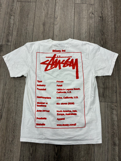 XL - Stussy Inc. Wiki T-Shirt