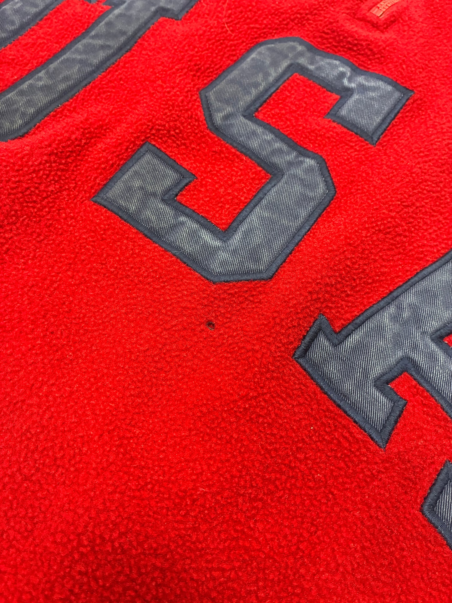 L - Vintage Polo Ralph Lauren “Superman” USA Red Fleece