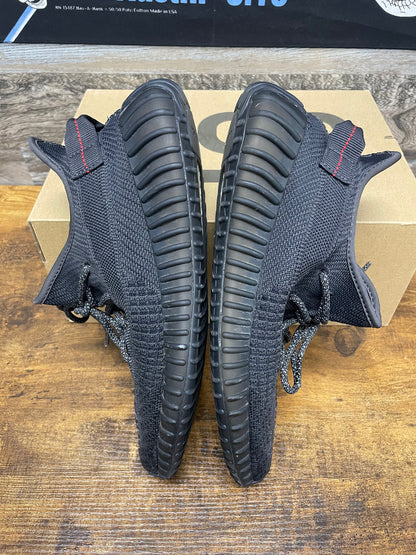 9-Adidas Yeezy Boost 350v2 Black Non-Reflective