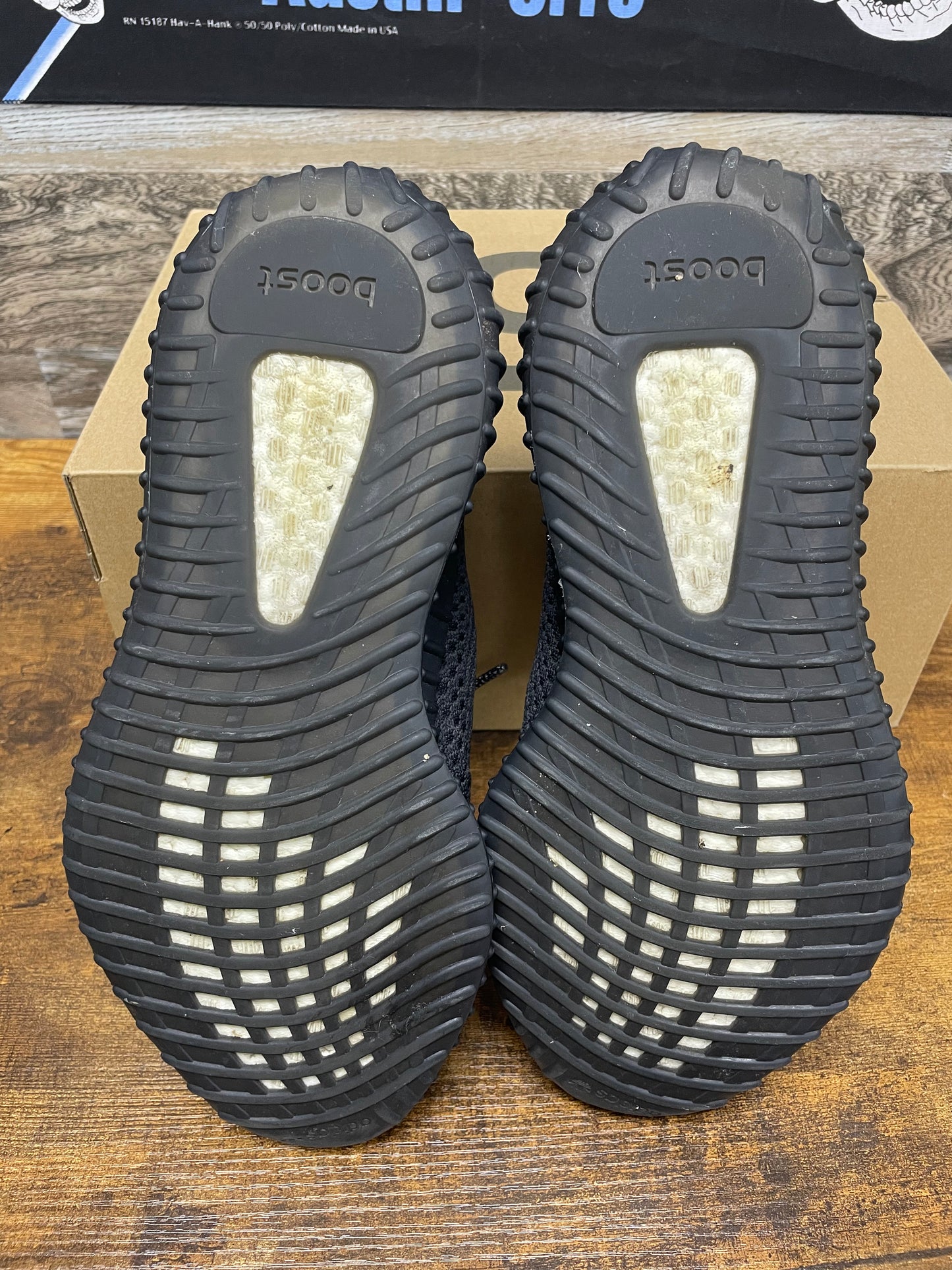 9-Adidas Yeezy Boost 350v2 Black Non-Reflective