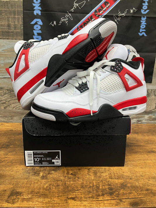 10.5-Jordan 4 Retro Red Cement