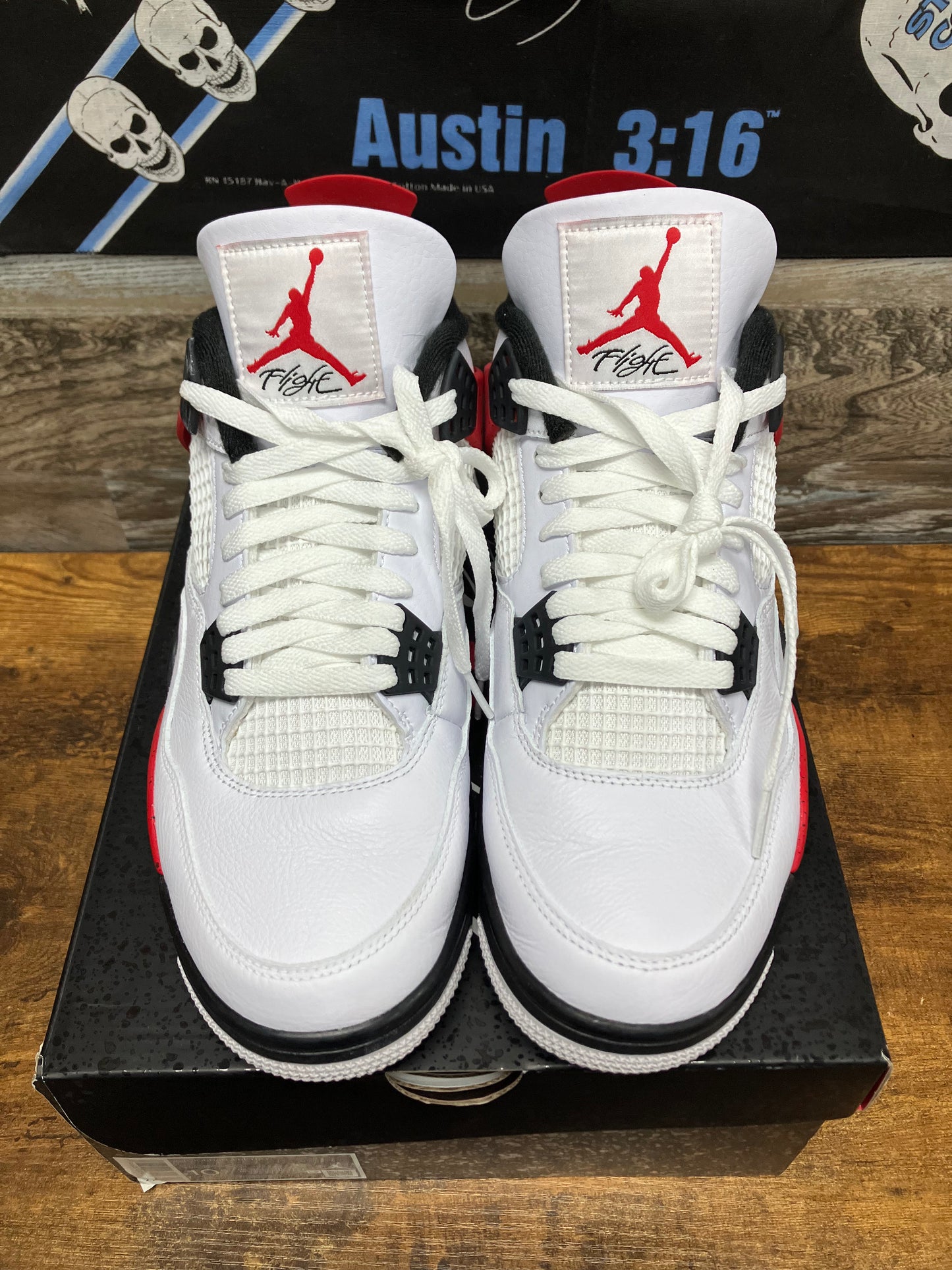 10.5-Jordan 4 Retro Red Cement