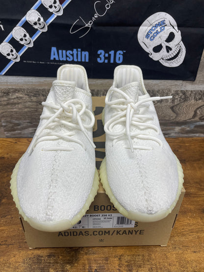 9-Adidas Yeezy Boost 350v2 Cream White/Triple White