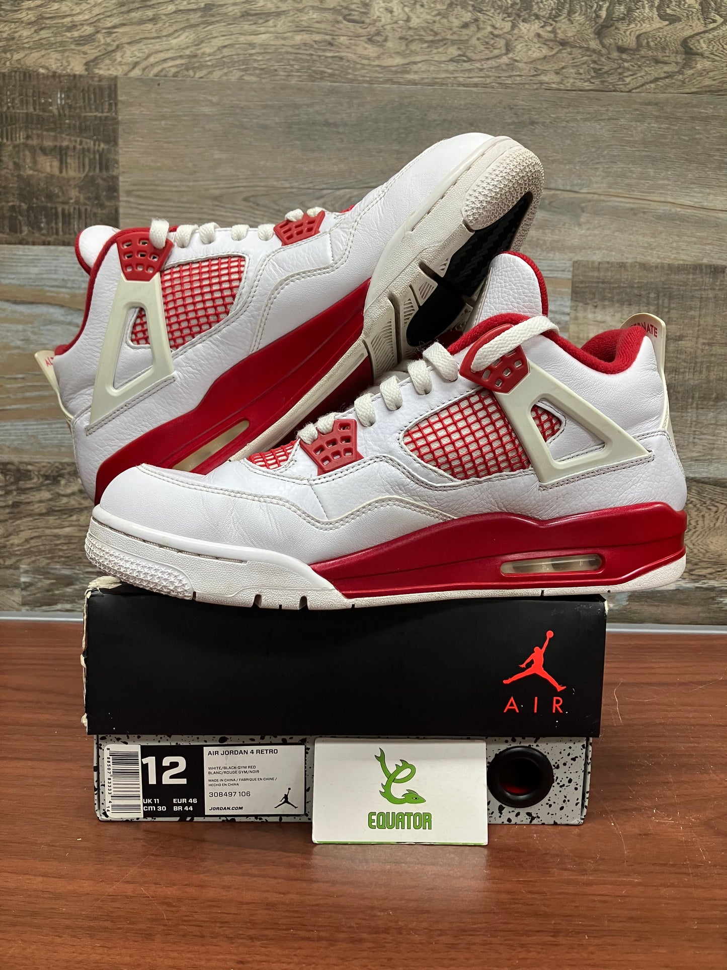 Jordan 4 Retro Alternate 89 Size 12