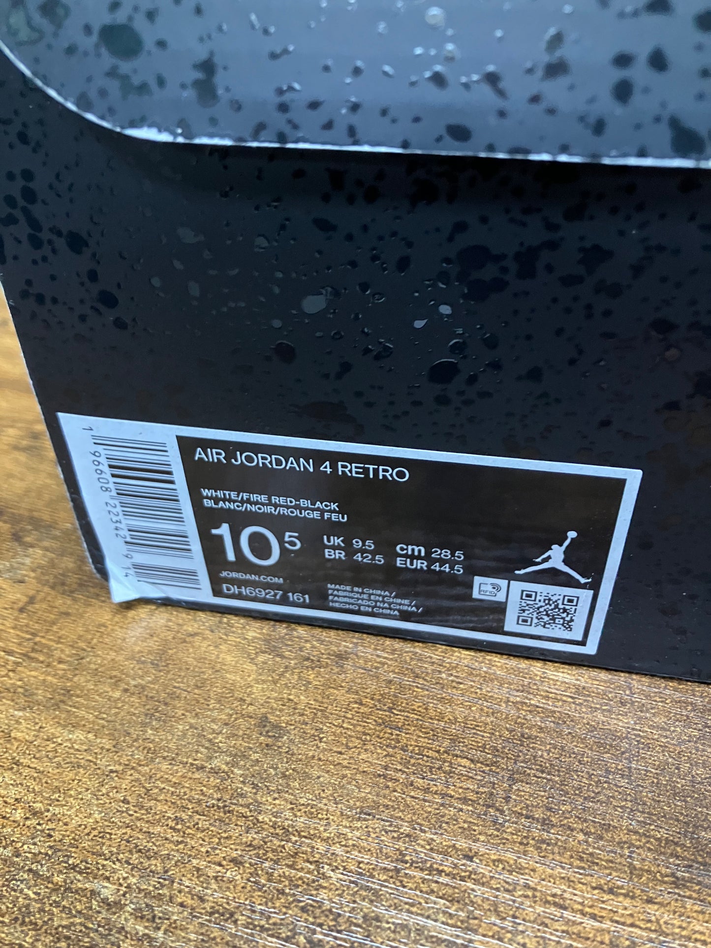 10.5-Jordan 4 Retro Red Cement