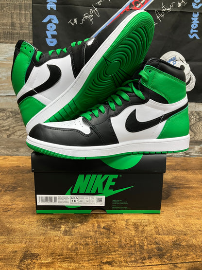 10.5-Jordan 1 Retro High OG Lucky Green