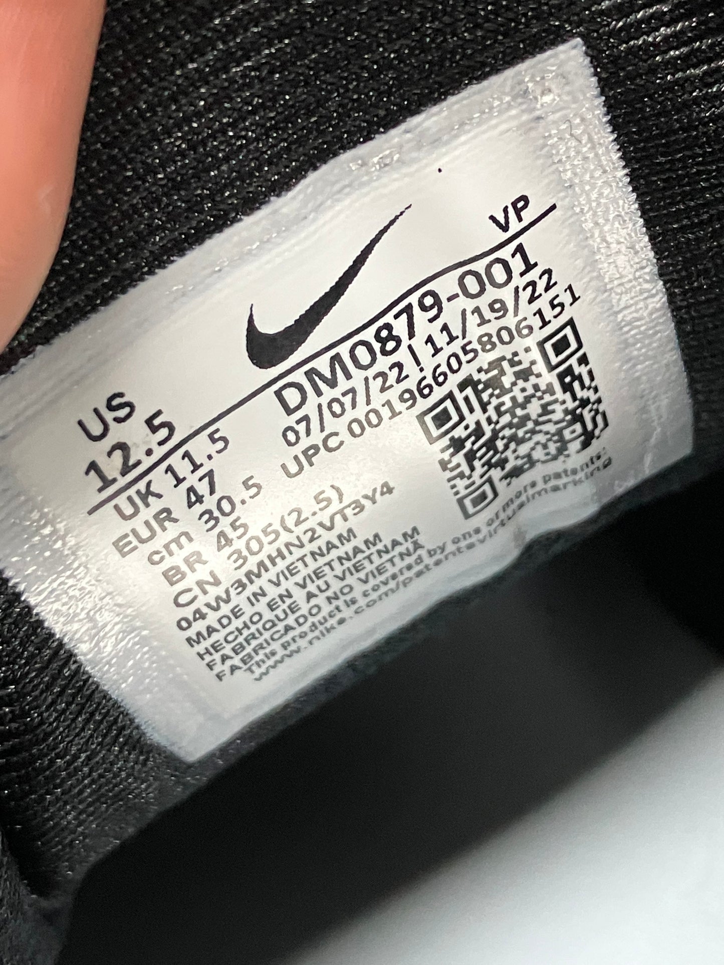 12.5-Nike NOCTA Glide Drake Black