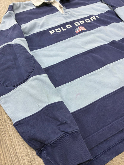 XL - Polo Sport Ralph Lauren Striped Long-Sleeve Rugby Shirt