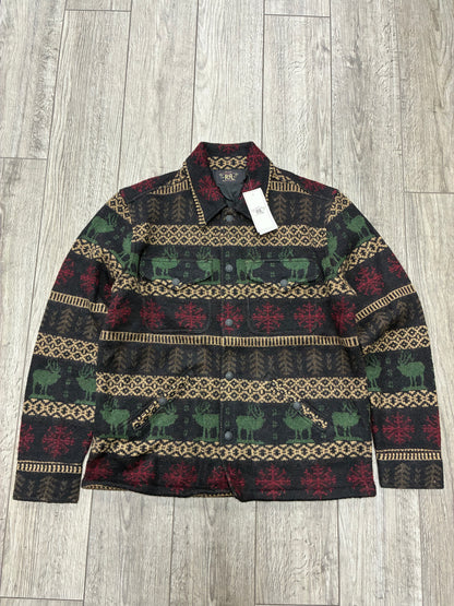 M/XL - RRL Fair Isle Alpaca and Wool-Blend Jacquard Overshirt