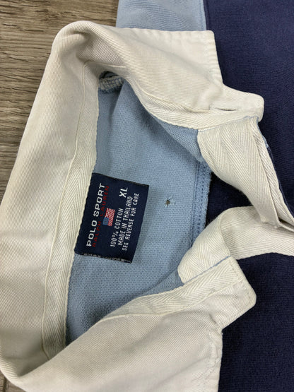 XL - Polo Sport Ralph Lauren Striped Long-Sleeve Rugby Shirt