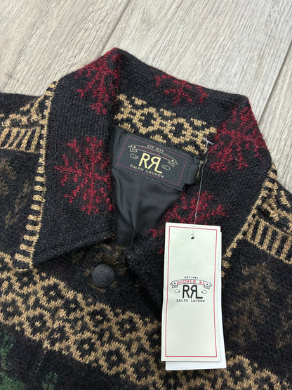 M/XL - RRL Fair Isle Alpaca and Wool-Blend Jacquard Overshirt