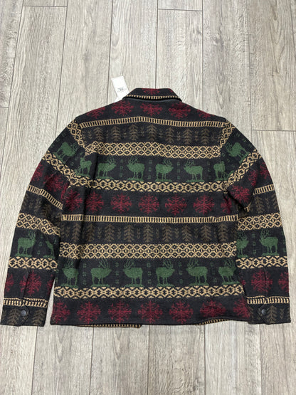 M/XL - RRL Fair Isle Alpaca and Wool-Blend Jacquard Overshirt