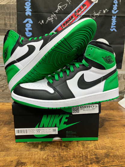 13-Jordan 1 Retro High OG Lucky Green