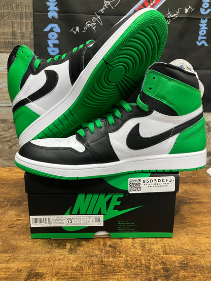 13-Jordan 1 Retro High OG Lucky Green