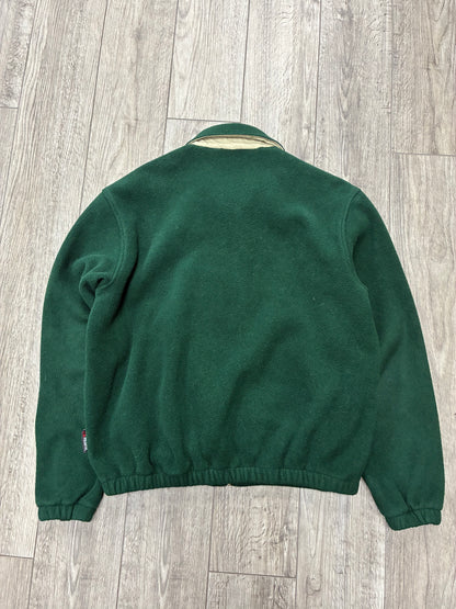 S - Vintage Polo Ralph Lauren Green Polartec Fleece Zip Up
