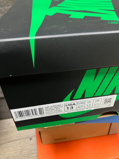 13-Jordan 1 Retro High OG Lucky Green