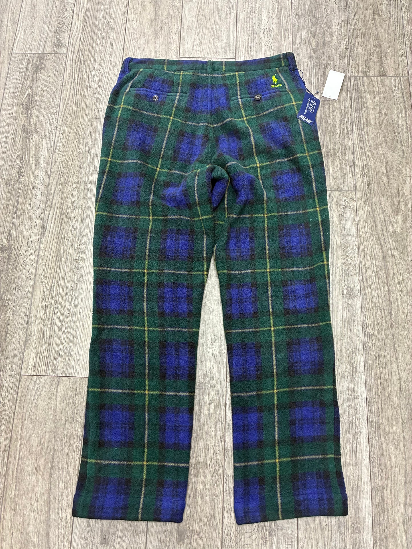 34 - Polo Ralph Lauren Palace Skateboards Polar Tartan Fleece Chinos