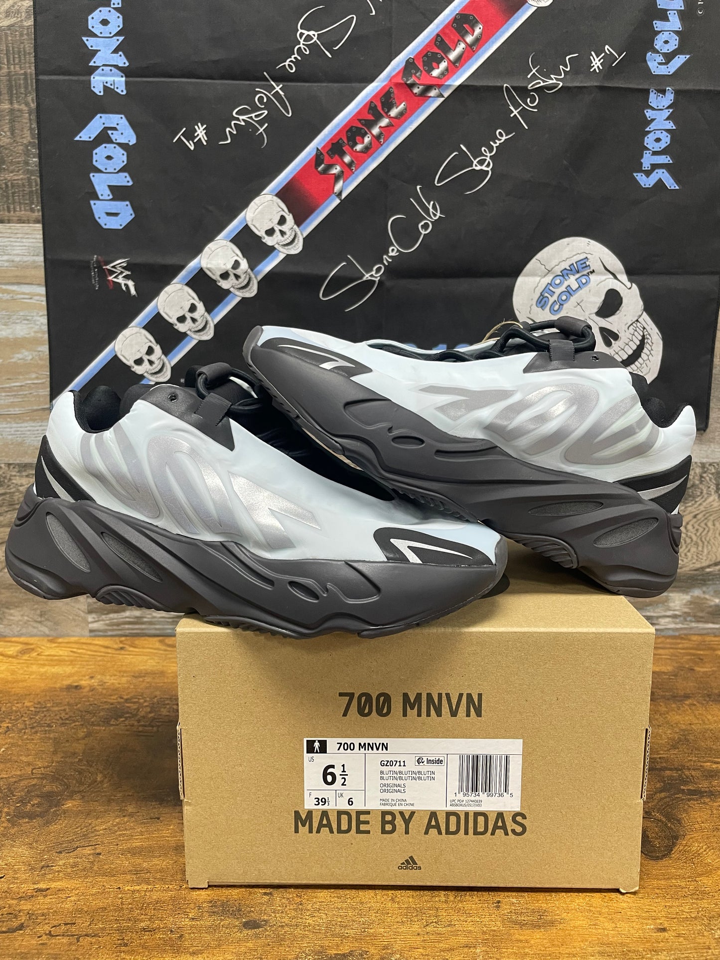 6.5-Adidas Yeezy Boost 700 MNVN Blue Tint