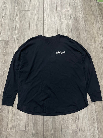 XL - Palm Angels Desert Skull Black Long-Sleeve Shirt