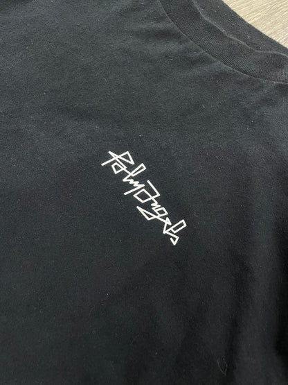 XL - Palm Angels Desert Skull Black Long-Sleeve Shirt