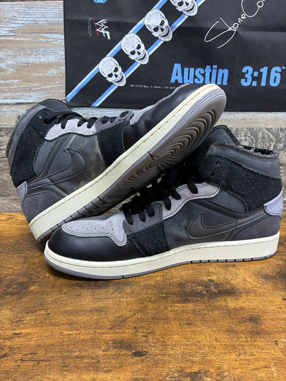 12-Jordan 1 Mid Craft Inside Out Black