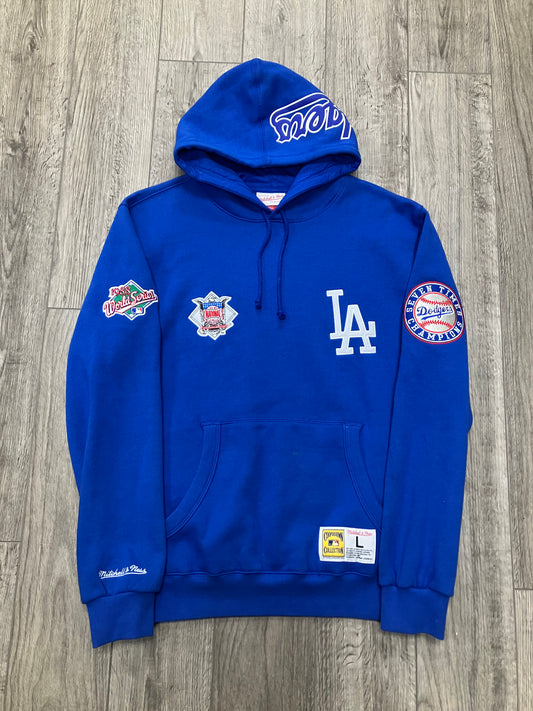 Los Angeles Dodgers MLB City Collection Fleece Hoodie Size L