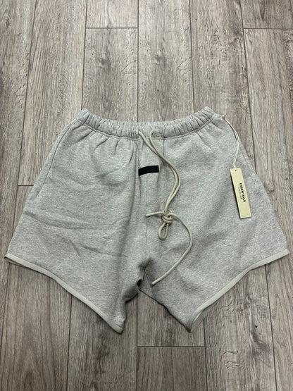 XL - Fear of God ESSENTIALS Heather Grey Sweat Shorts
