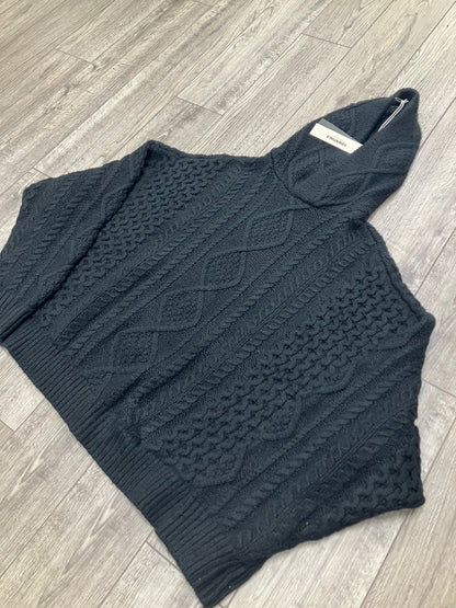 XL-Fear Of God Essentials Cable Knit Hoodie