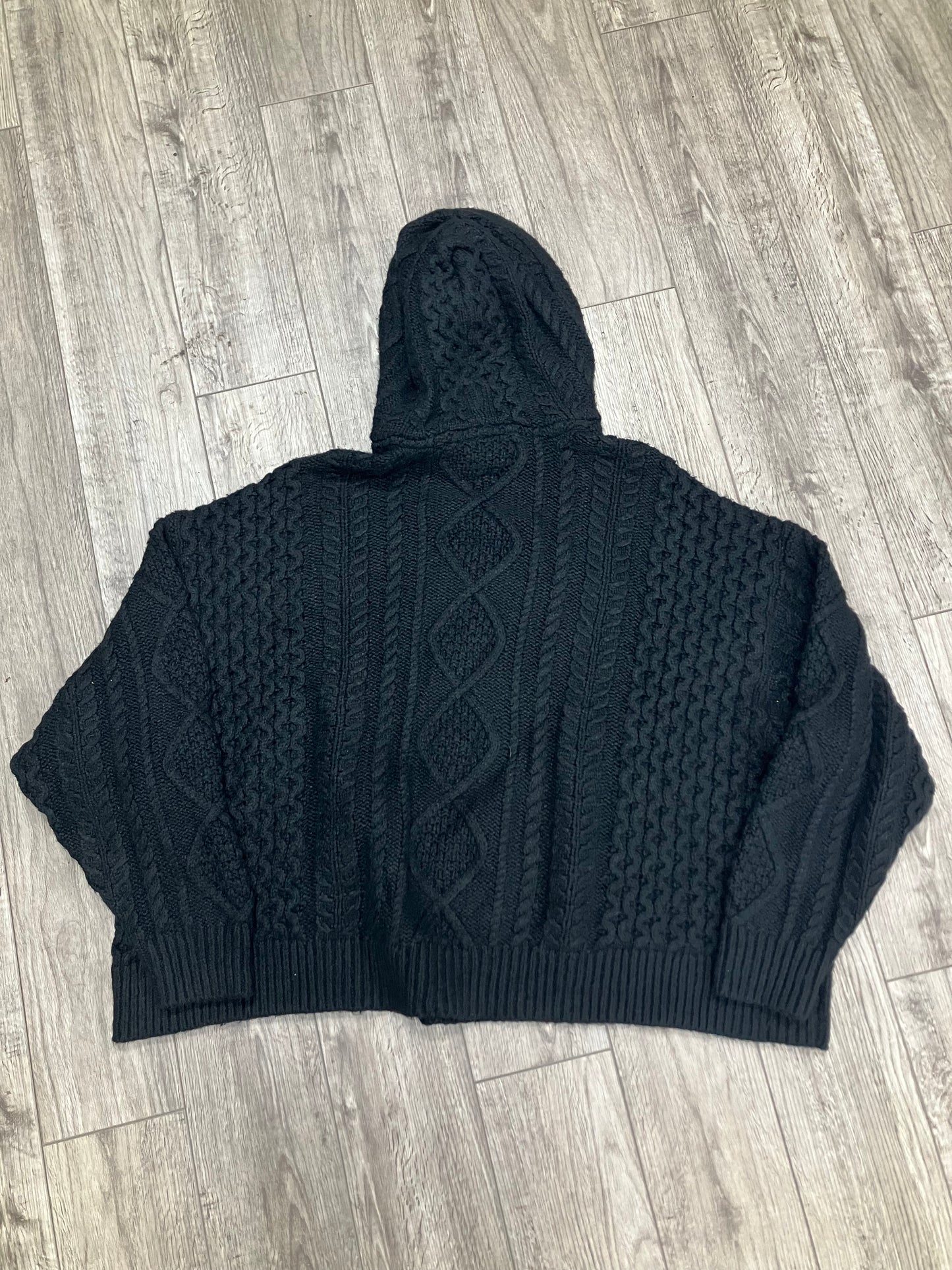 XL-Fear Of God Essentials Cable Knit Hoodie