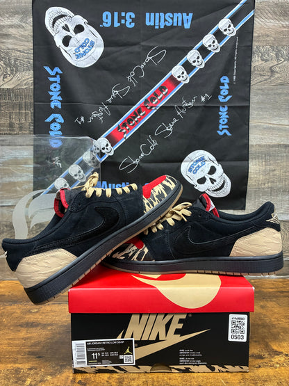 11.5 - Air Jordan 1 Low SoleFly Everglades