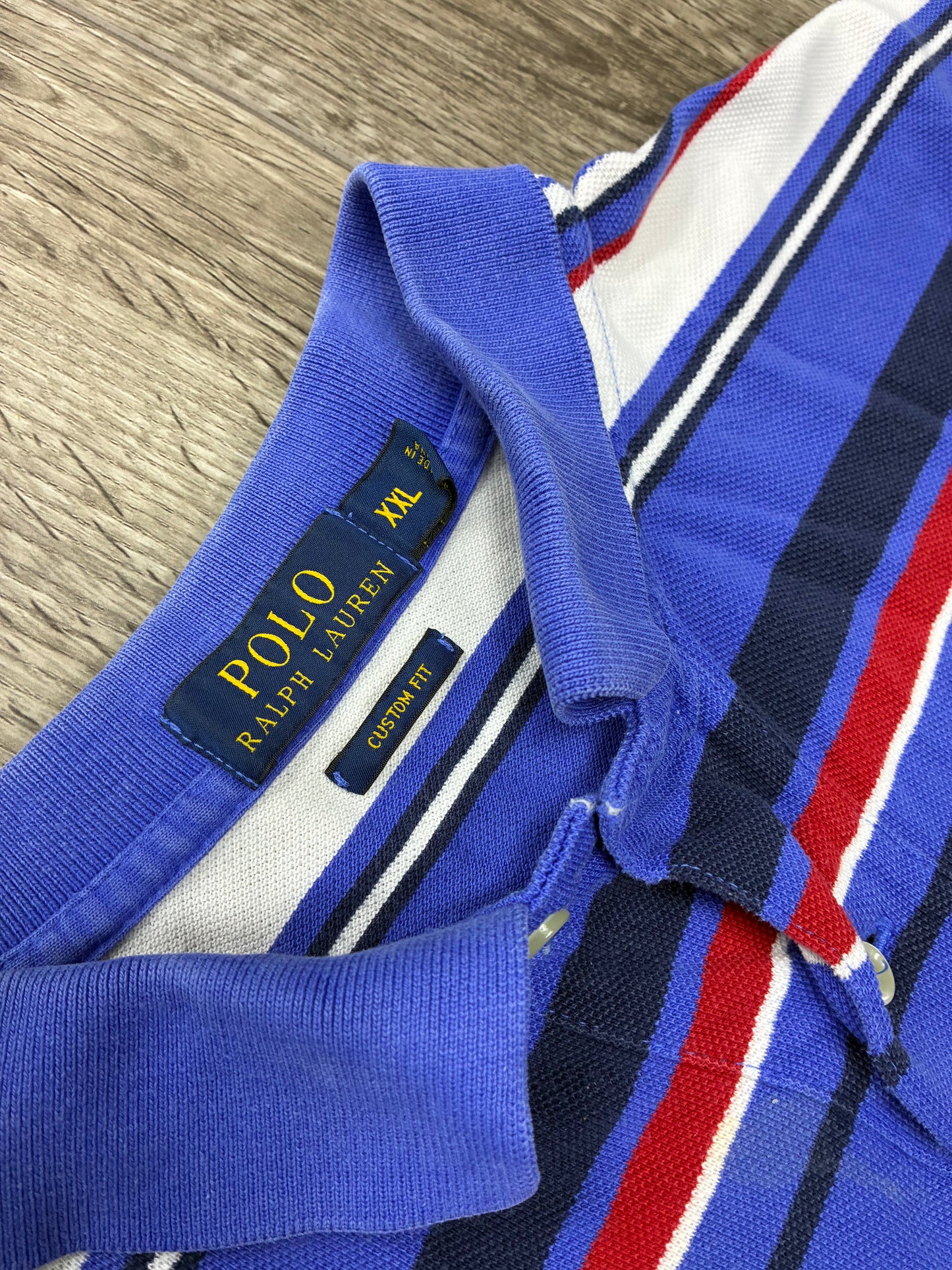 XXL - Vintage Polo Ralph Lauren Striped Polo Shirt