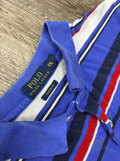 XXL - Vintage Polo Ralph Lauren Striped Polo Shirt