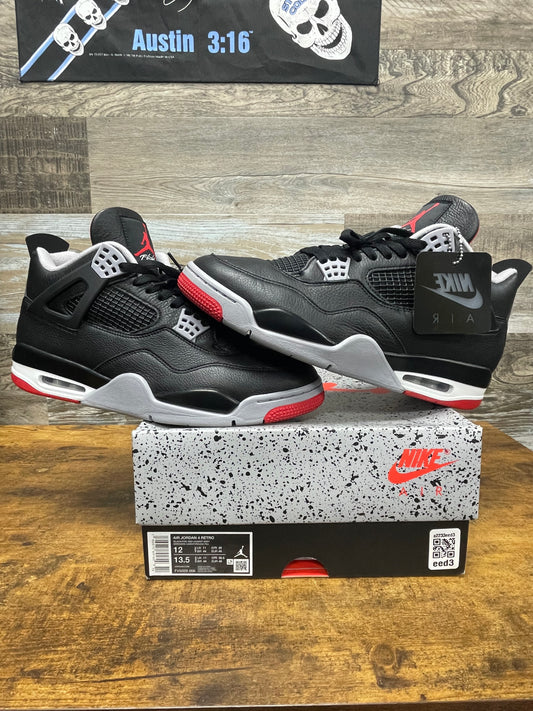 12-Air Jordan 4 Bred Reimagined