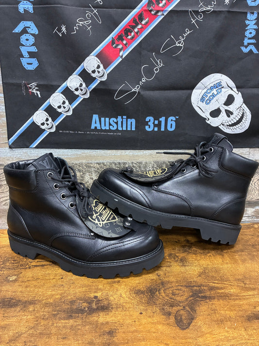 10 - Louis Vuitton X Nigo Leather Hiking Boot