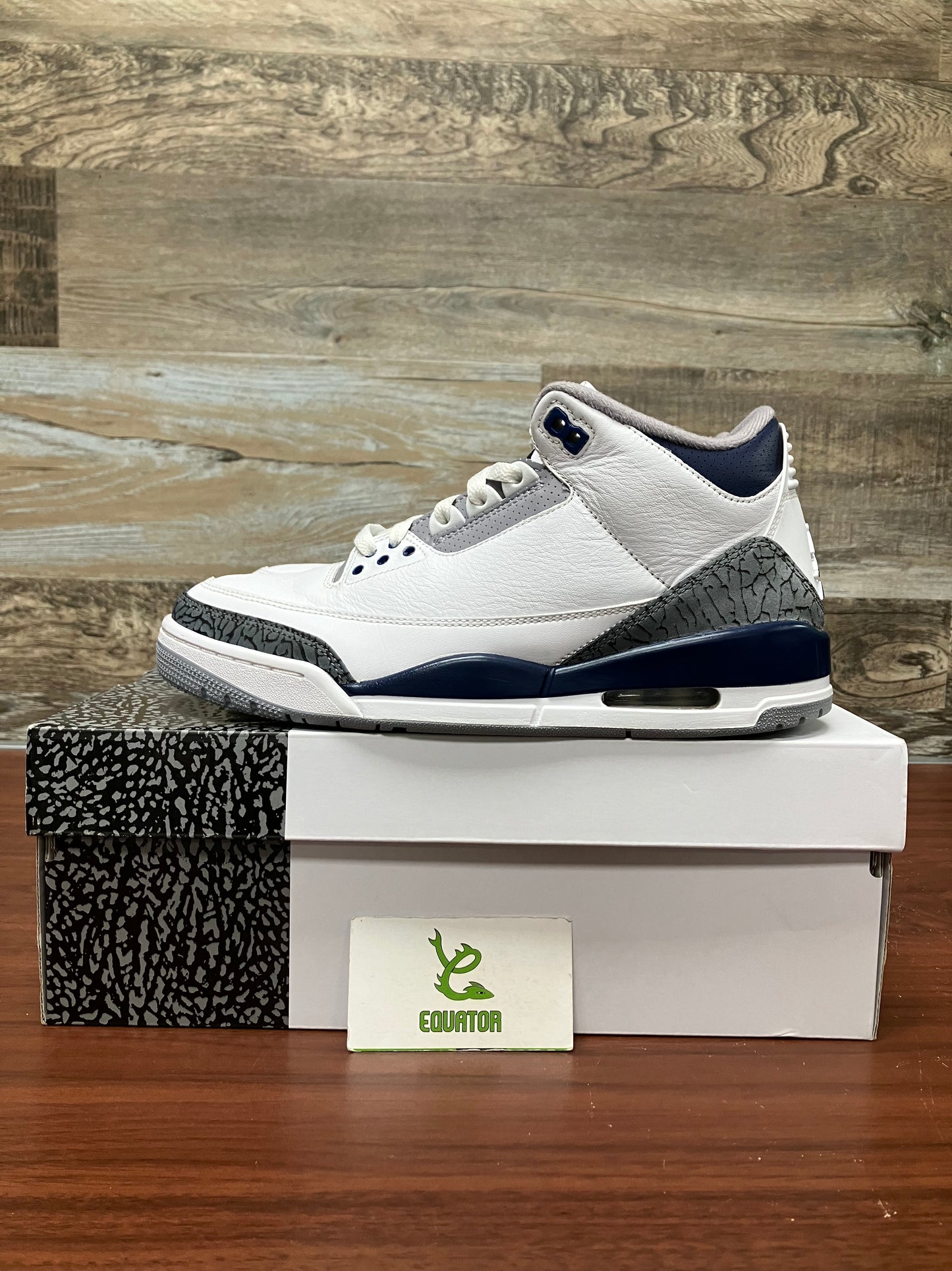 Jordan 3 Retro Midnight Navy Size 9