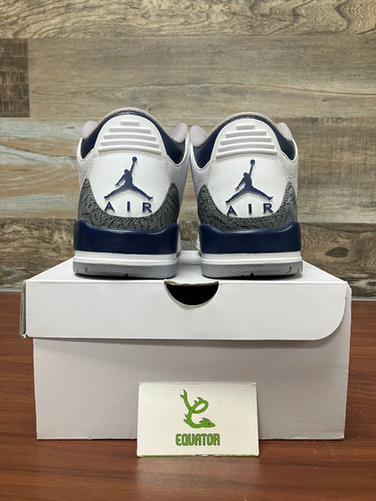 Jordan 3 Retro Midnight Navy Size 9