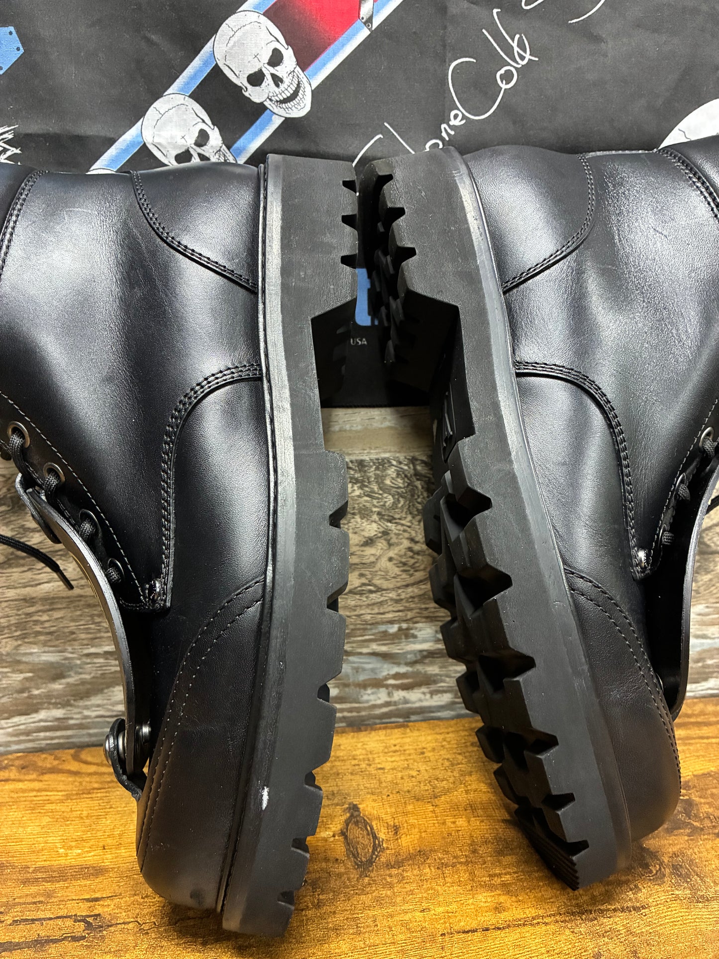 10 - Louis Vuitton X Nigo Leather Hiking Boot
