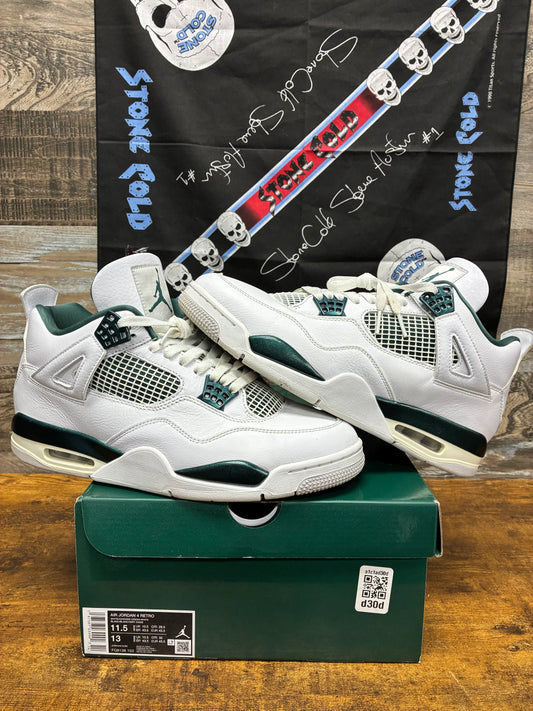 11.5 - Air Jordan 4 Retro Oxidized Green