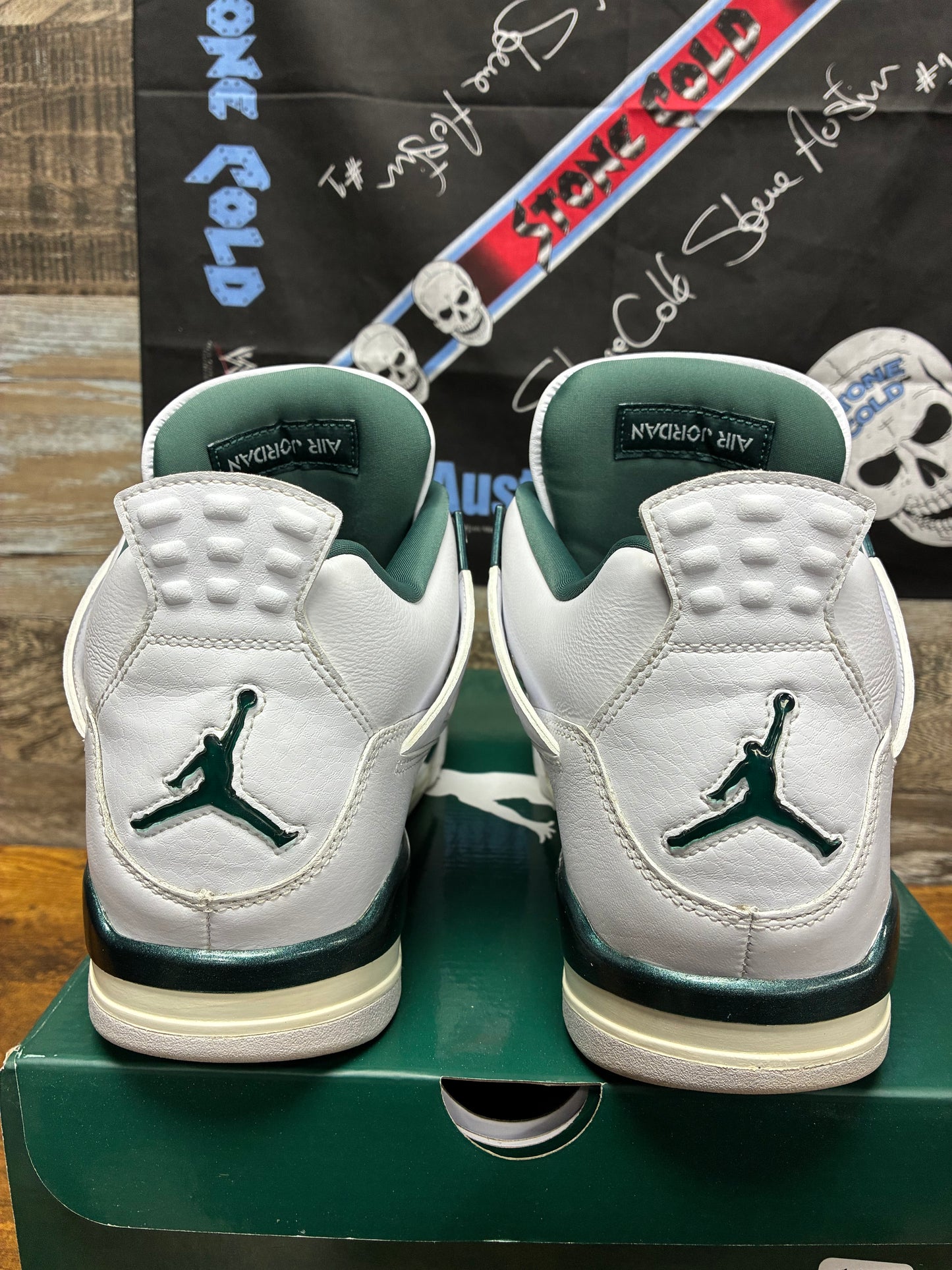 11.5 - Air Jordan 4 Retro Oxidized Green