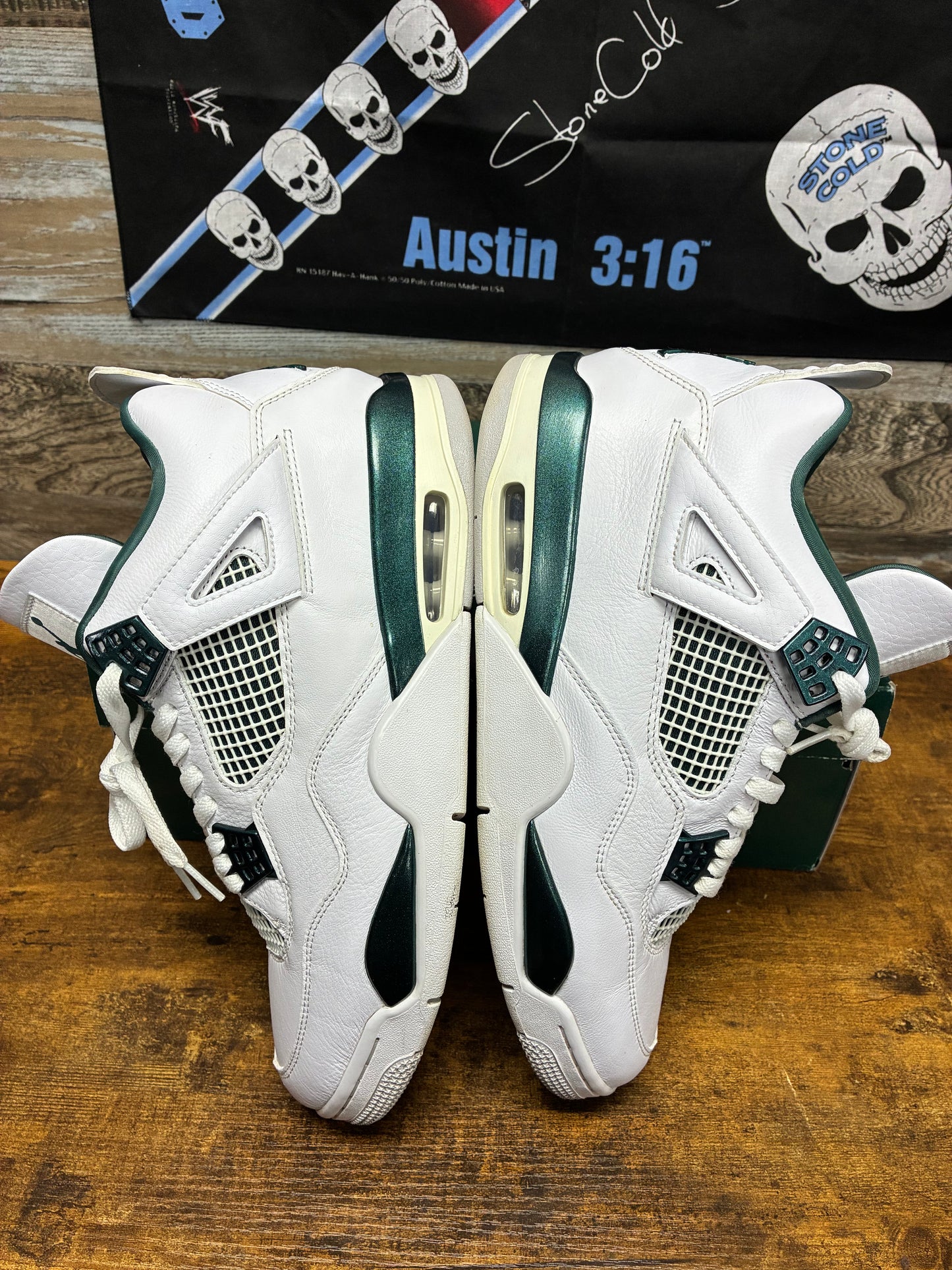 11.5 - Air Jordan 4 Retro Oxidized Green