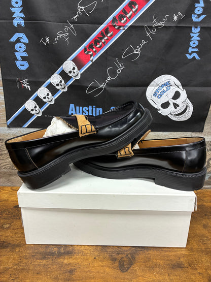 43/10 - Maison Margiela Black Décortiqué Loafers